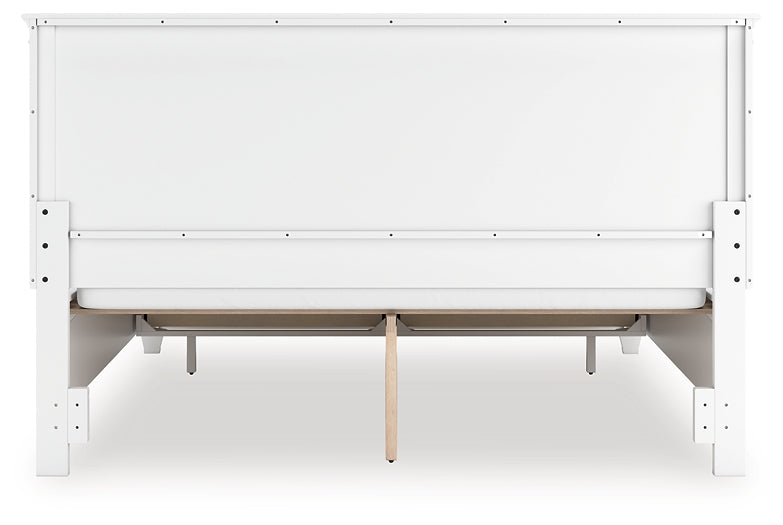 Fortman California  Panel Storage Bed, Dresser And Mirror