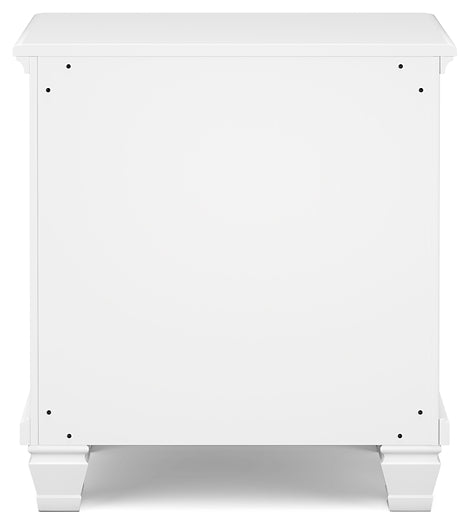 Fortman  Panel Storage Bed, Dresser, Mirror And Nightstand