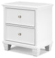 Fortman  Panel Storage Bed, Dresser, Mirror And Nightstand