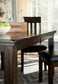 Mesa de comedor Haddigan RECT EXT