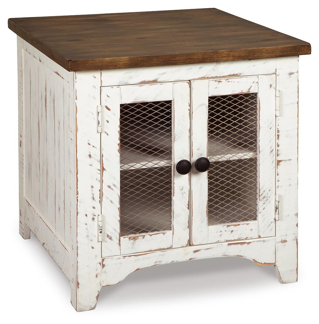 Mesa auxiliar rectangular Wystfield