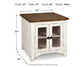 Mesa auxiliar rectangular Wystfield
