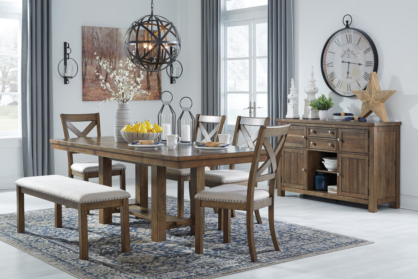 Mesa de comedor Moriville RECT EXT