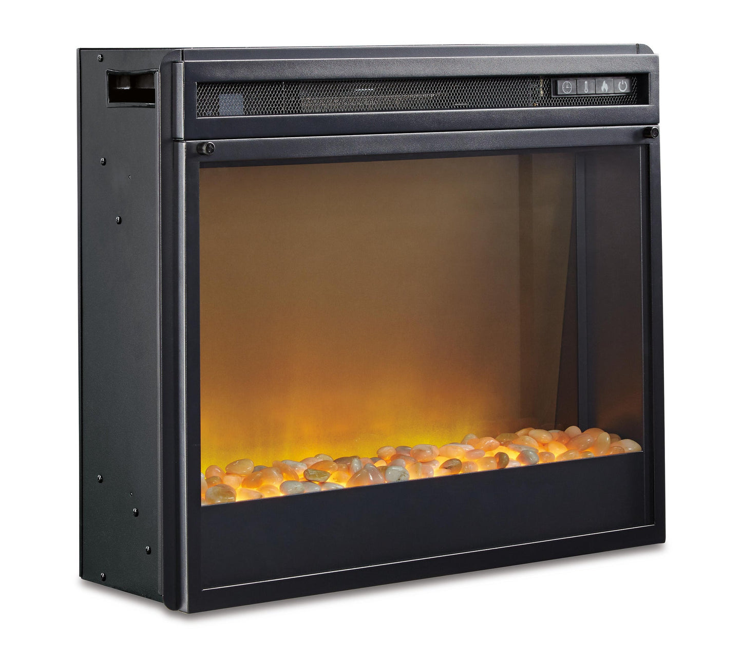 Mueble para TV Trinell de 63" con chimenea eléctrica