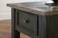 Mesa auxiliar rectangular Tyler Creek