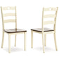 Silla auxiliar de comedor Woodanville (2 piezas)