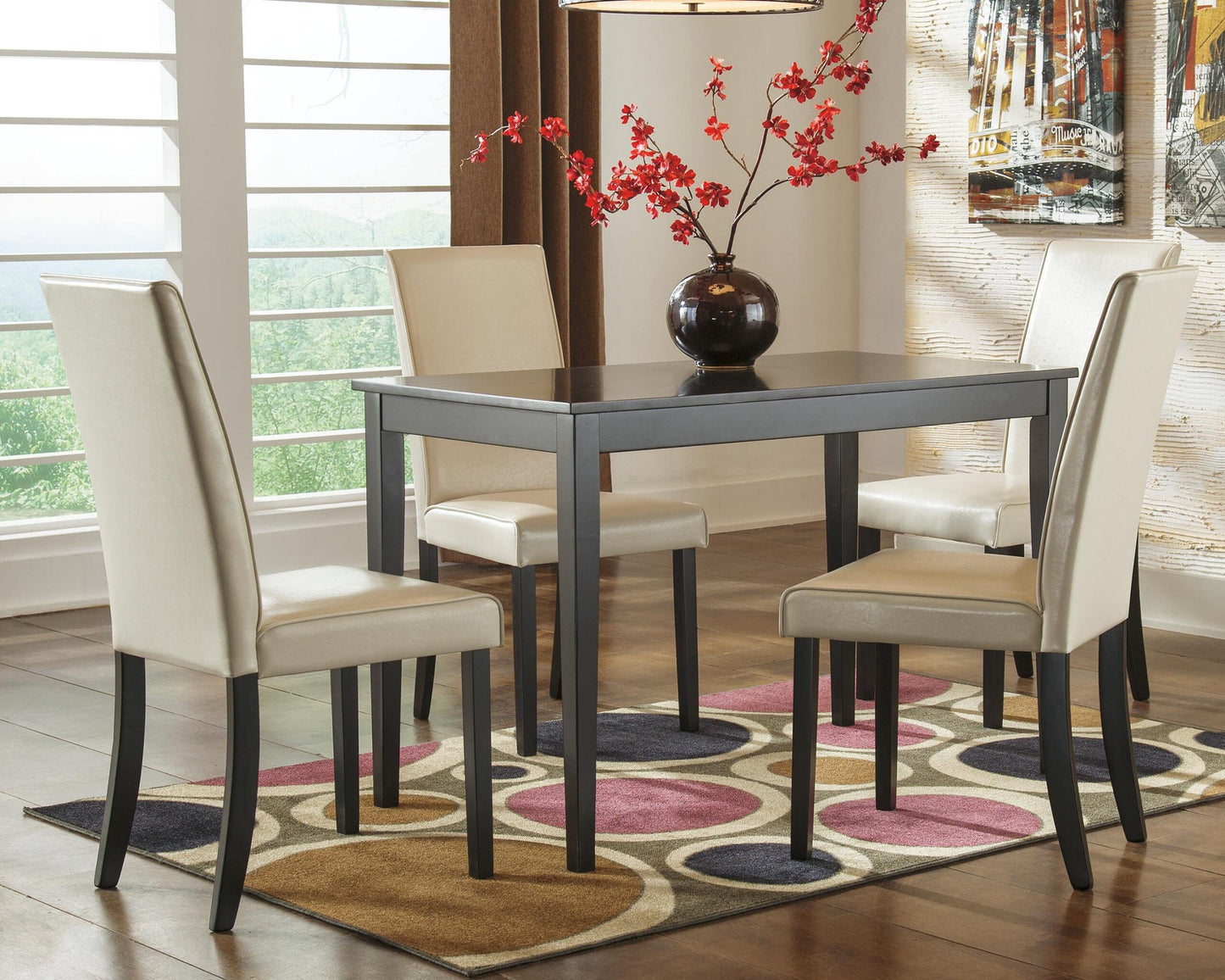 Mesa de comedor rectangular Kimonte
