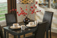 Mesa de comedor rectangular Kimonte
