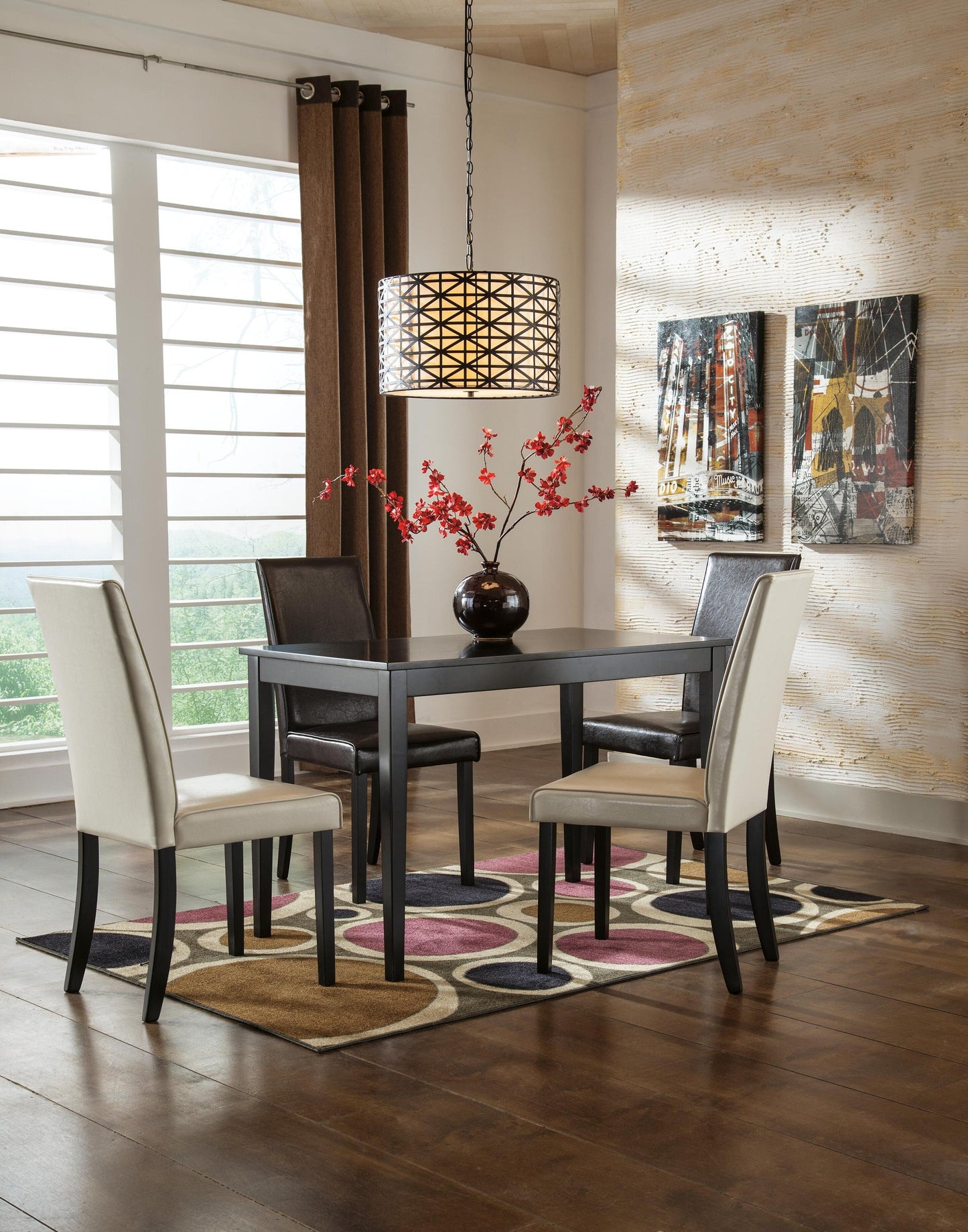 Mesa de comedor rectangular Kimonte