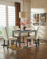Mesa de comedor rectangular Kimonte