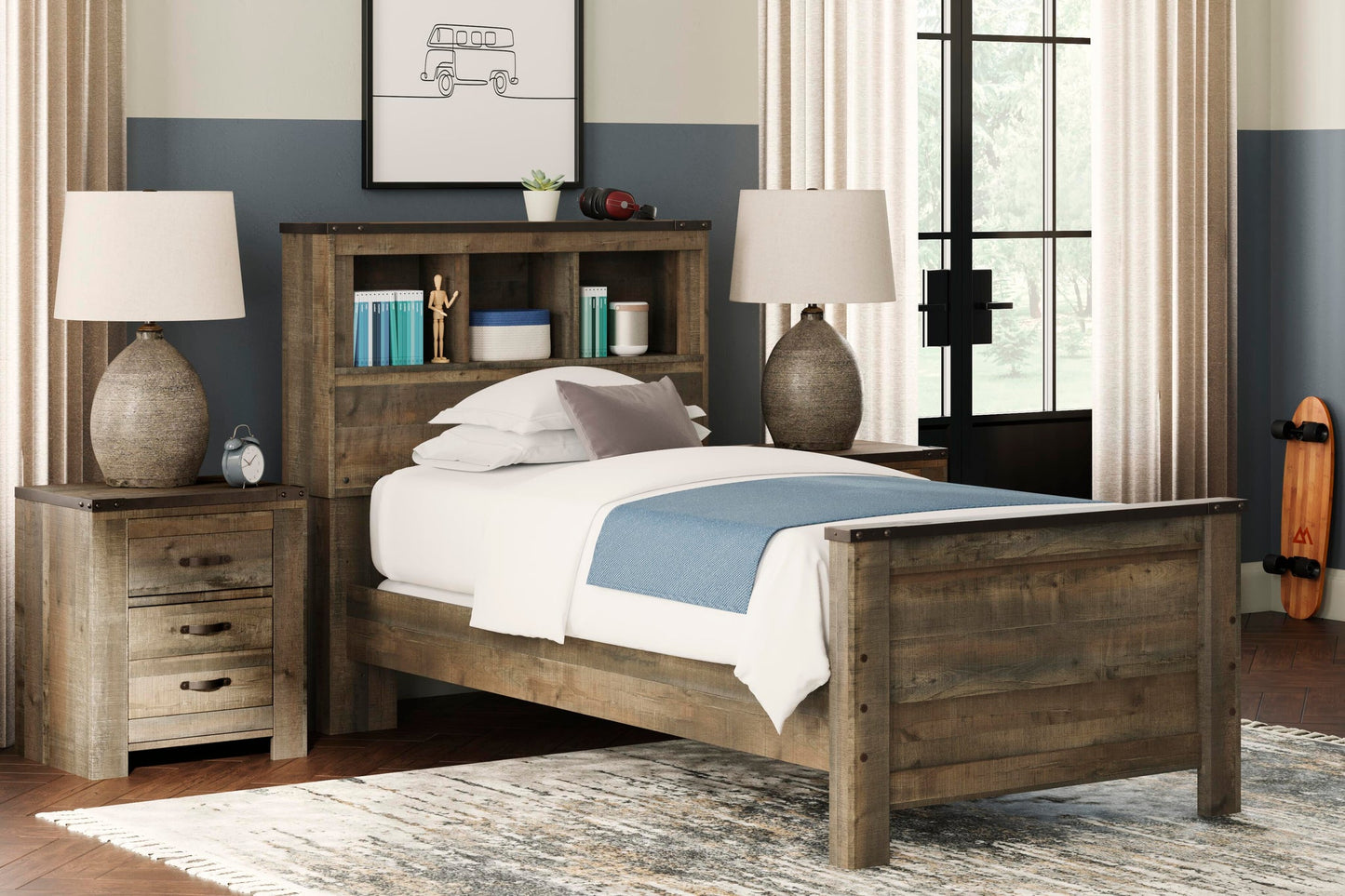 Cama-librería Trinell