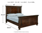 Porter  Panel Bed