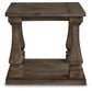 Mesa auxiliar rectangular Johnelle