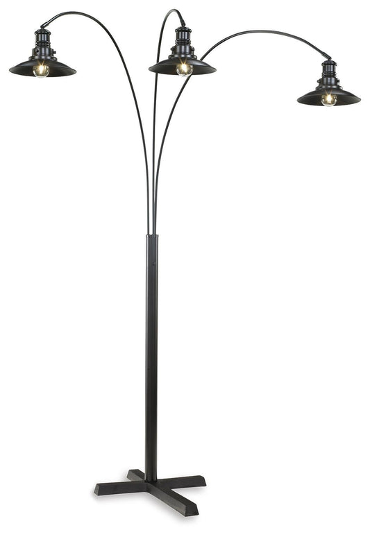 Lámpara de arco de metal Sheriel (1 unidad)