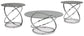 Juego de mesa auxiliar Hollynyx (3 piezas)