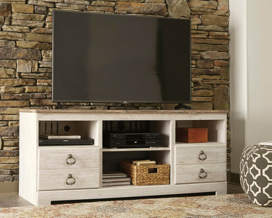 Mueble para TV LG Willowton con opción de chimenea