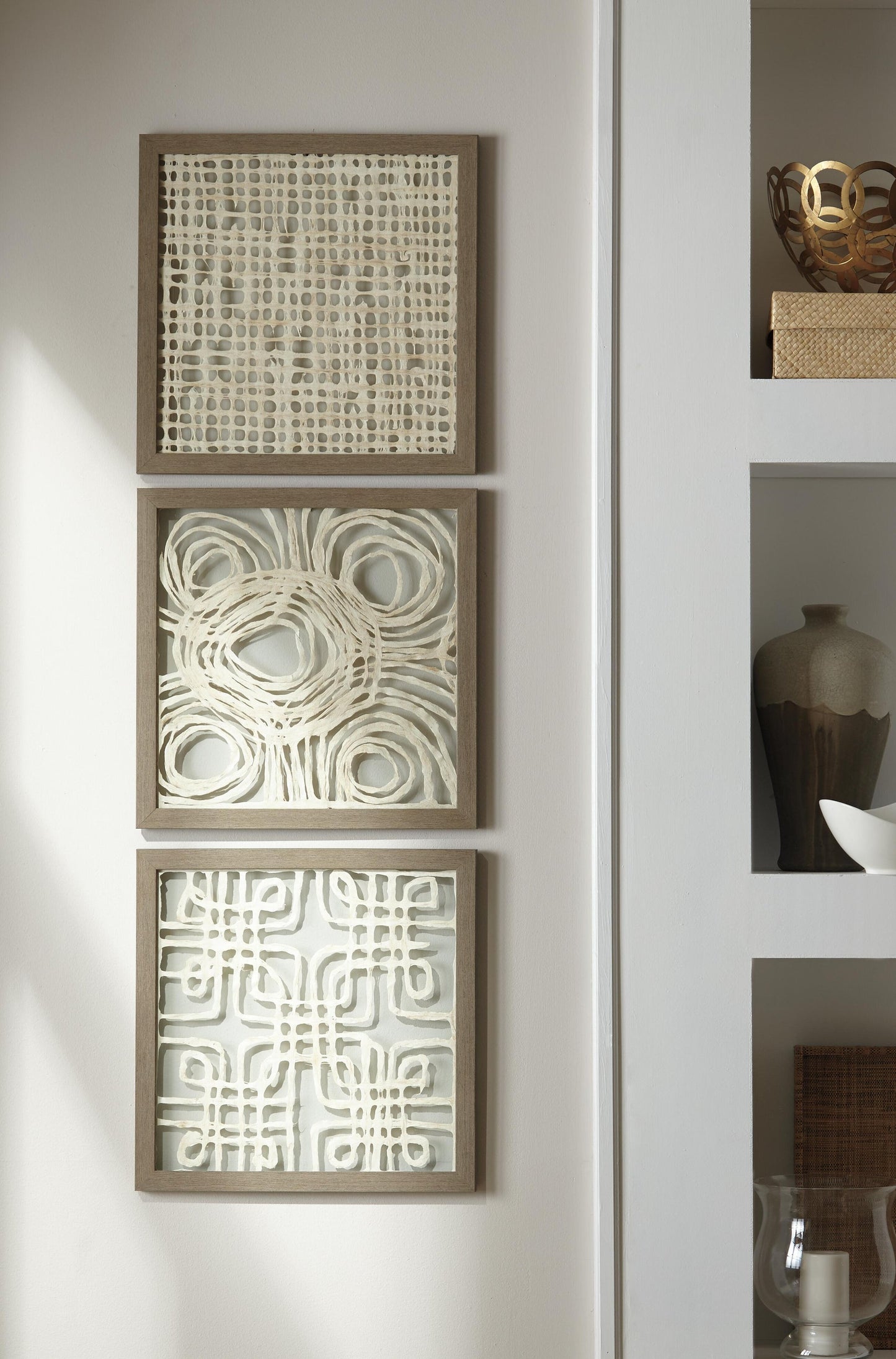 Juego de decoración de pared Odella (3 unidades)