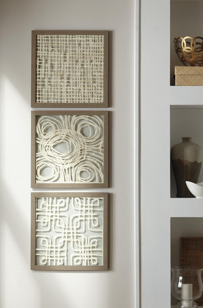 Juego de decoración de pared Odella (3 unidades)