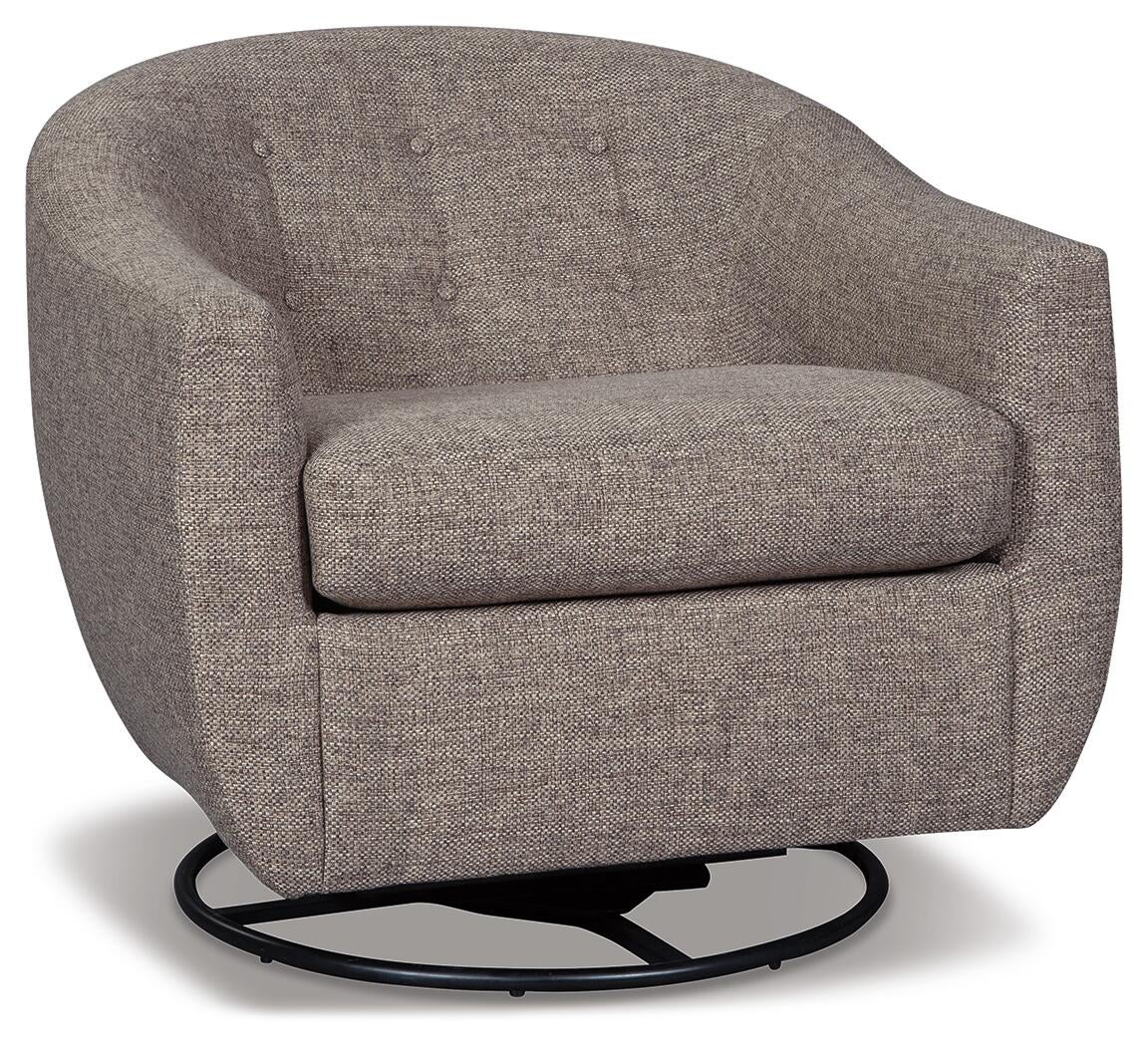Silla giratoria con acento Upshur