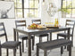 Juego de mesa Bridson RECT DRM (6 piezas)