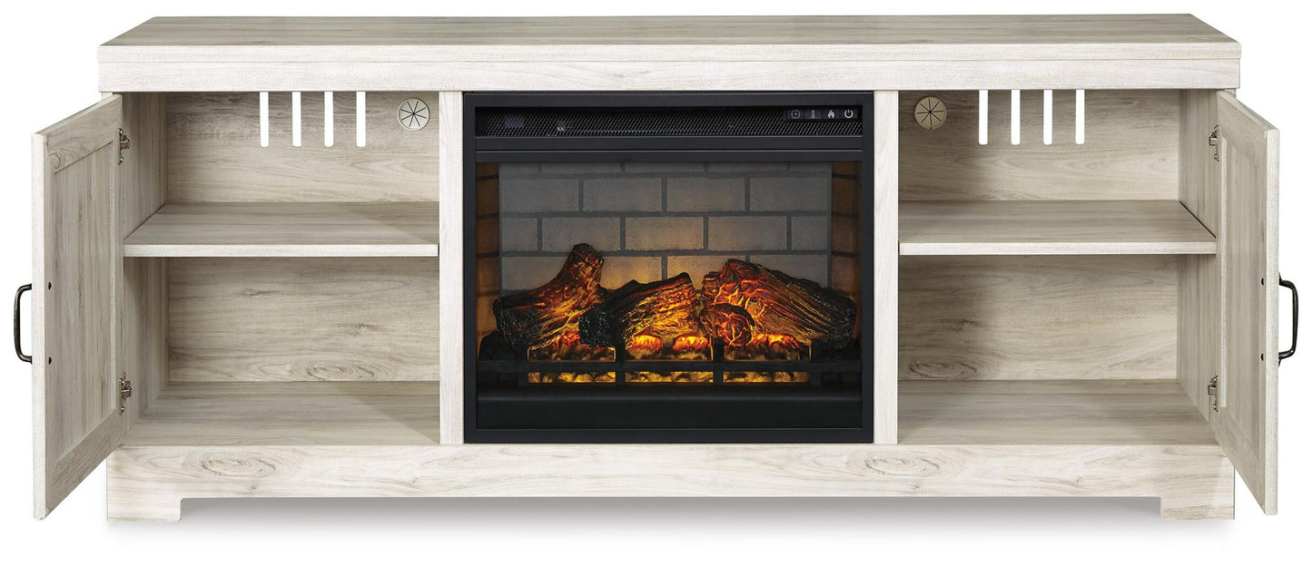 Mueble para TV Bellaby de 63" con chimenea eléctrica