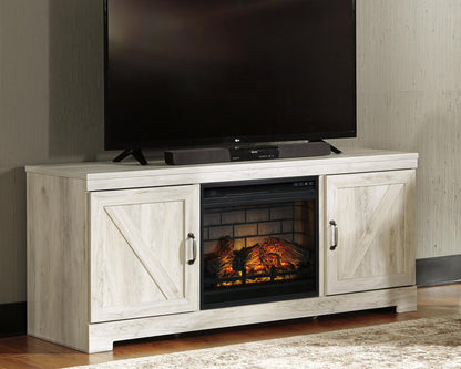 Mueble para TV Bellaby de 63" con chimenea eléctrica
