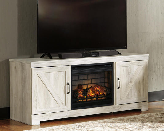 Mueble para TV Bellaby de 63" con chimenea eléctrica