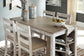 Mesa de mostrador rectangular Skempton con almacenamiento