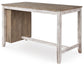 Mesa de mostrador rectangular Skempton con almacenamiento