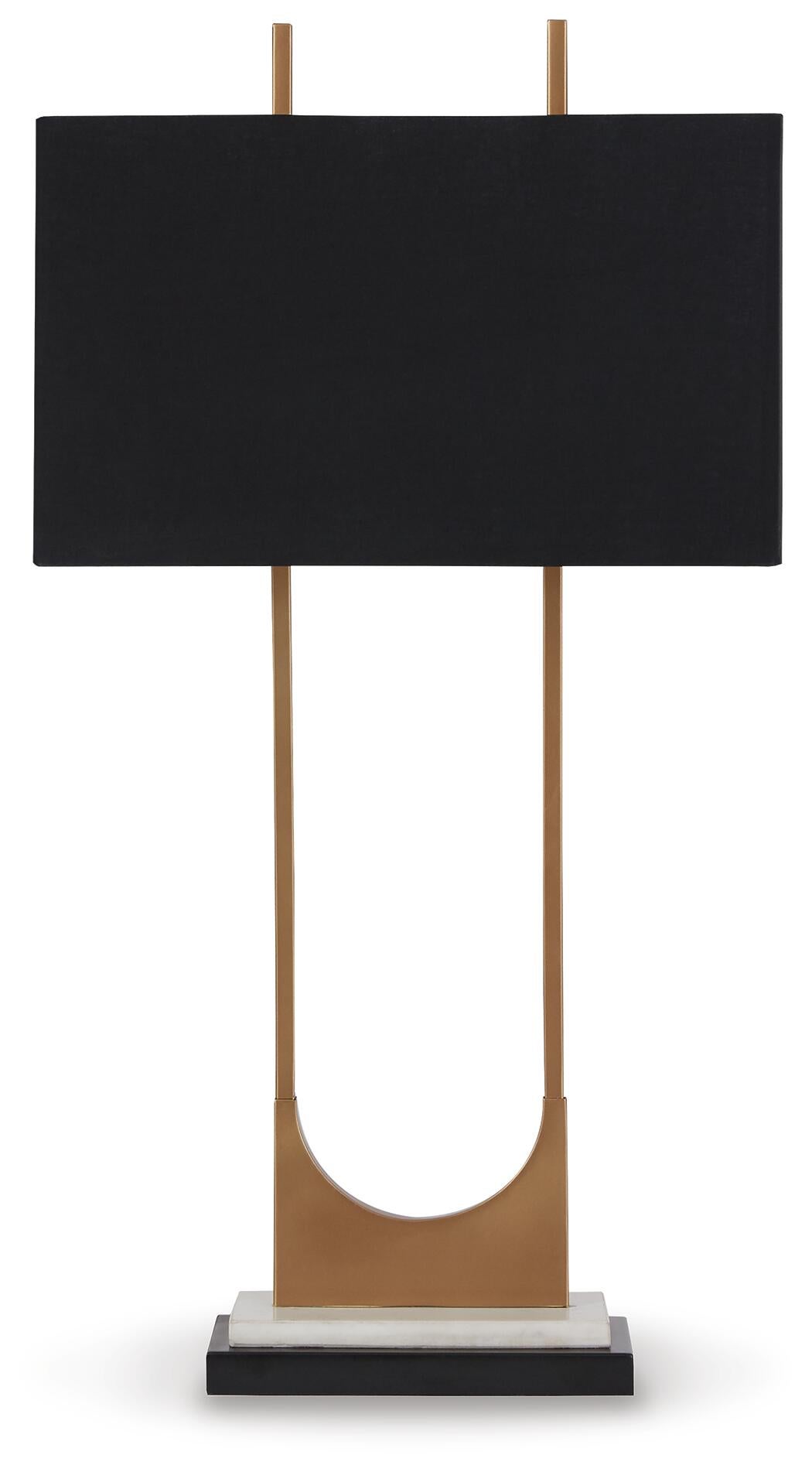 Lámpara de mesa de metal Malana (1 unidad)