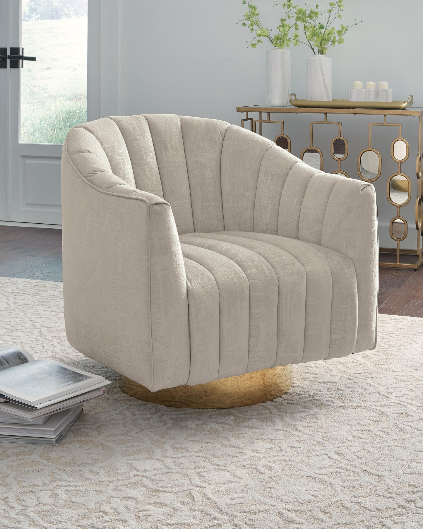 Silla giratoria decorativa Penzlin
