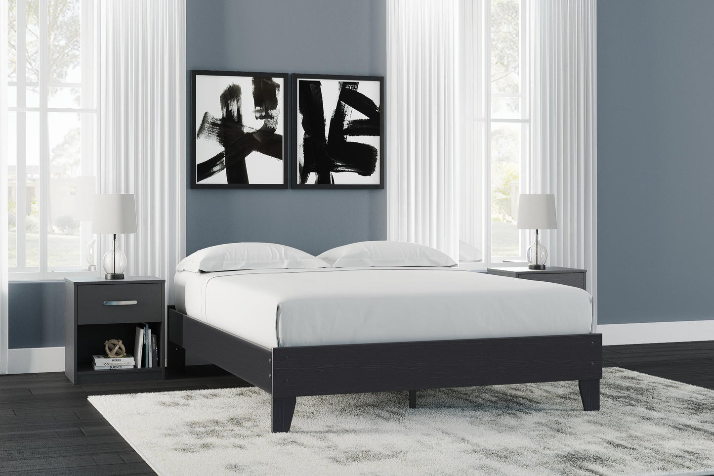 Cama de plataforma Finch