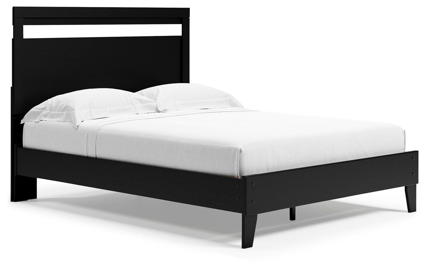 Cama de plataforma con paneles Finch