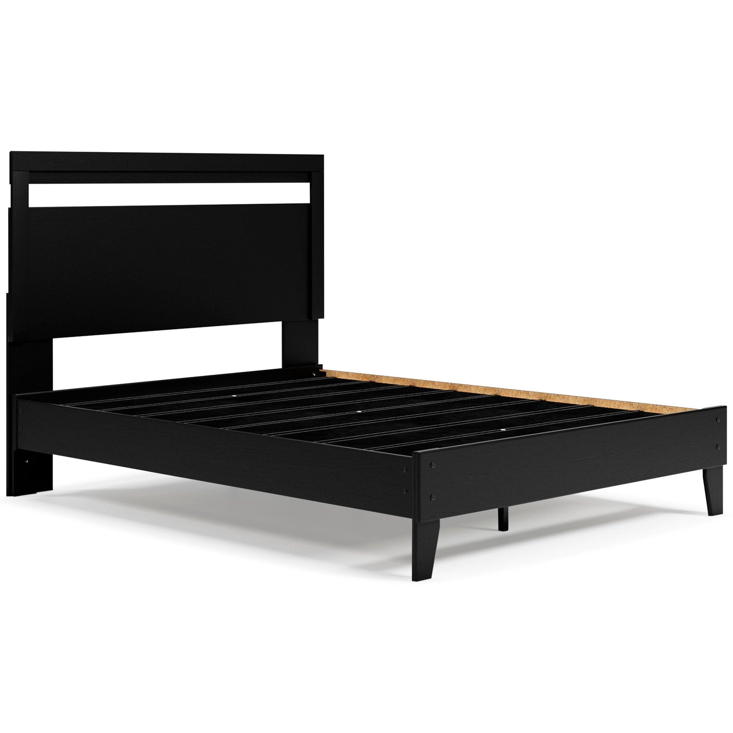 Cama de plataforma con paneles Finch