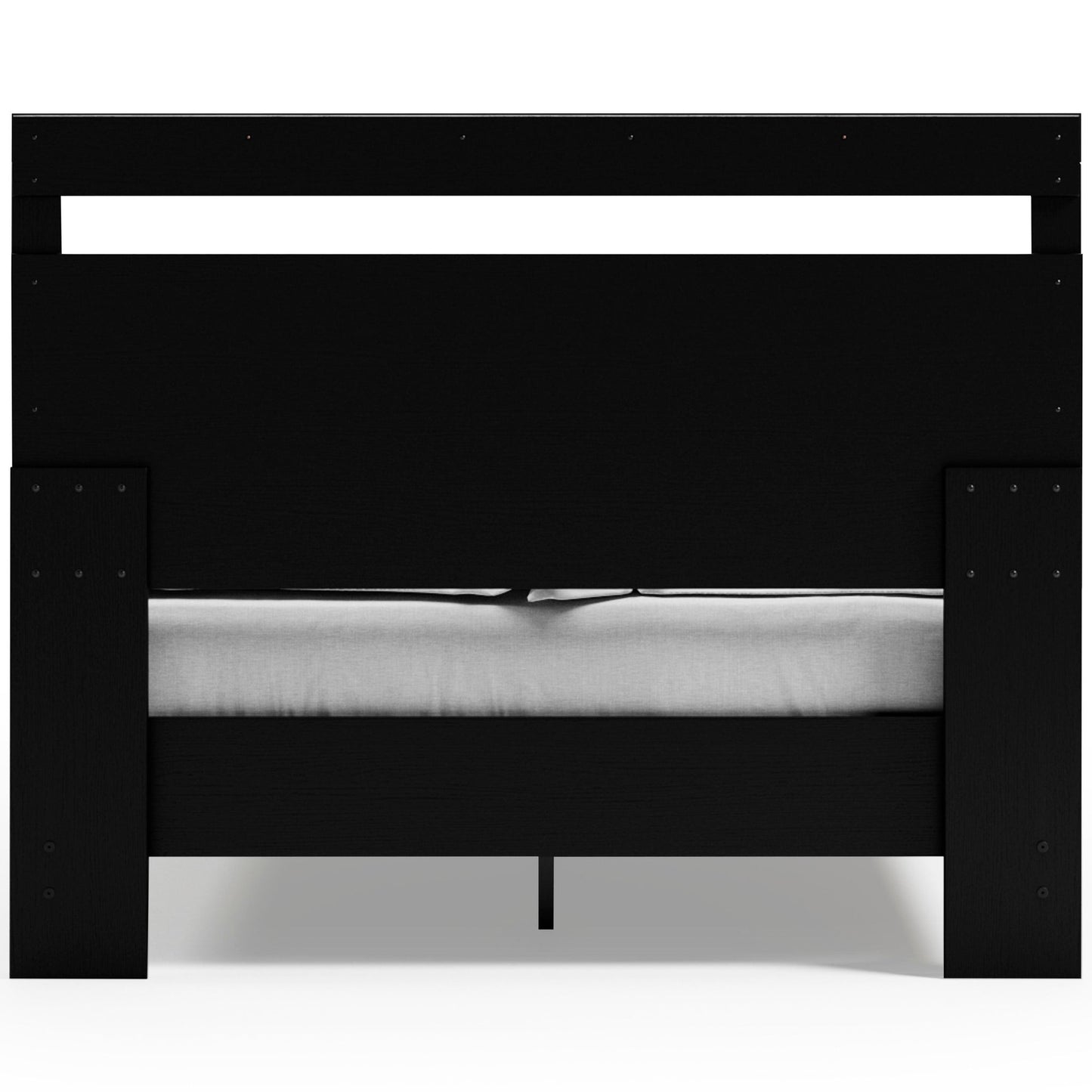 Cama de plataforma con paneles Finch
