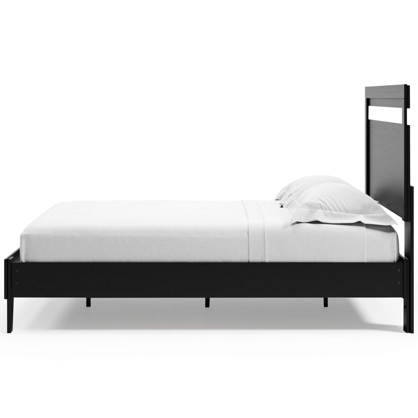 Cama de plataforma con paneles Finch
