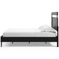 Cama de plataforma con paneles Finch