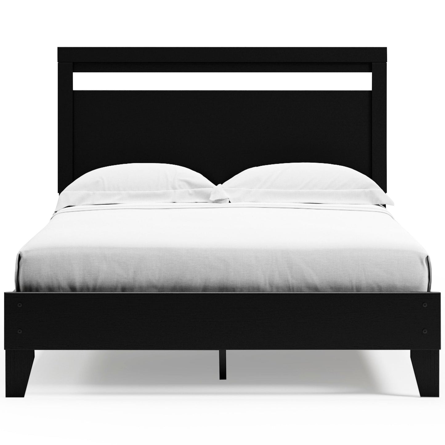 Cama de plataforma con paneles Finch