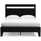 Cama de plataforma con paneles Finch