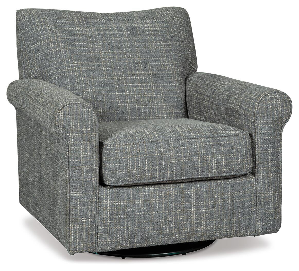 Sillón giratorio con acento deslizante Renley