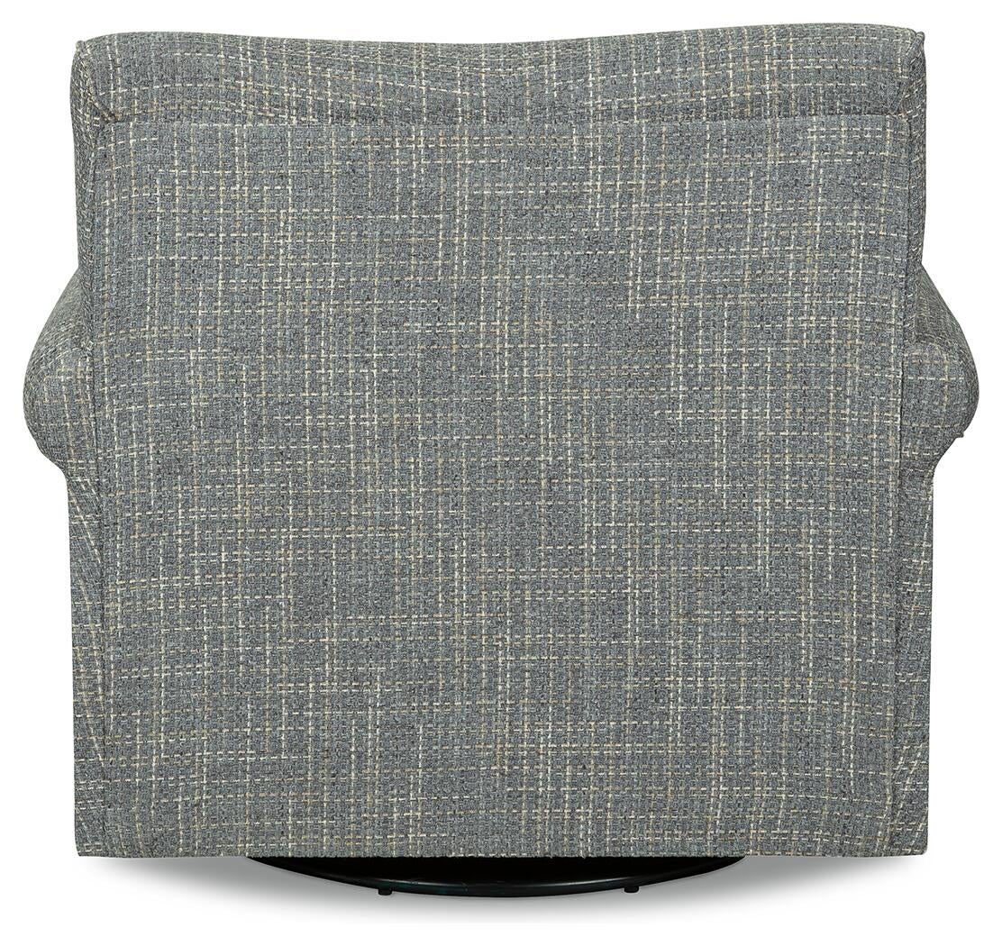 Sillón giratorio con acento deslizante Renley