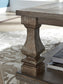 Mesa de cóctel rectangular Johnelle