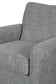 Sillón giratorio con acento deslizante Renley