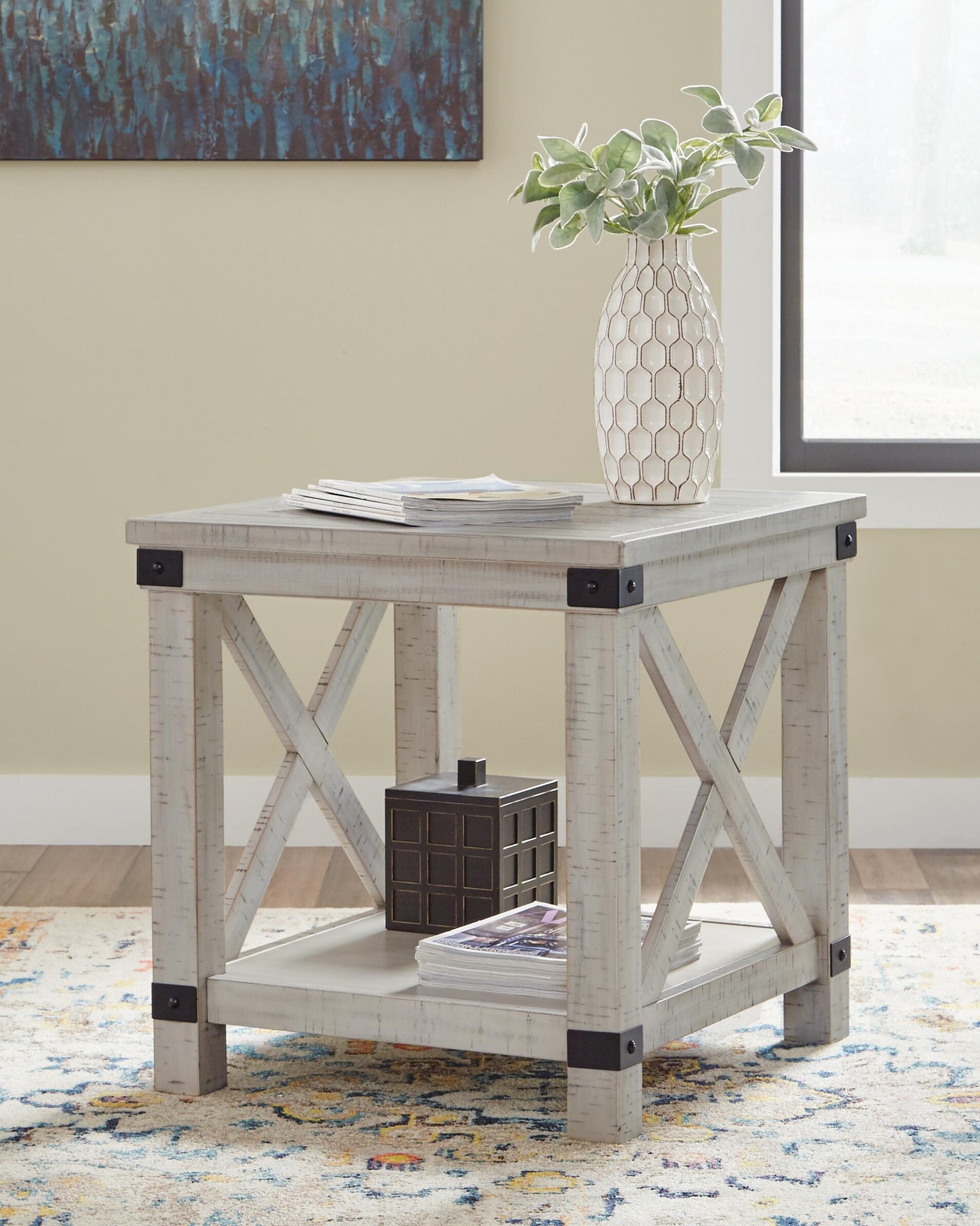Mesa auxiliar rectangular Carynhurst