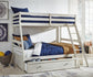 Robbinsdale  Over  Bunk Bed With Storage