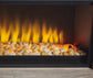 Mueble para TV Naydell de 92" con chimenea eléctrica