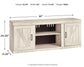 Mueble de TV LG Bellaby con opción de chimenea