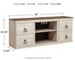 Mueble para TV LG Willowton con opción de chimenea
