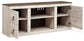 Mueble para TV LG Willowton con opción de chimenea