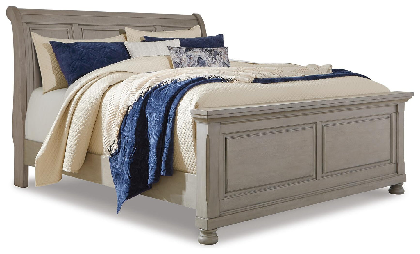 Lettner  Sleigh Bed